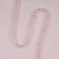 6 mm round rose quartz beads