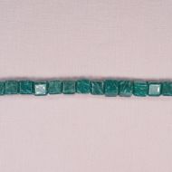 10 mm by 10 mm amazonite cubes